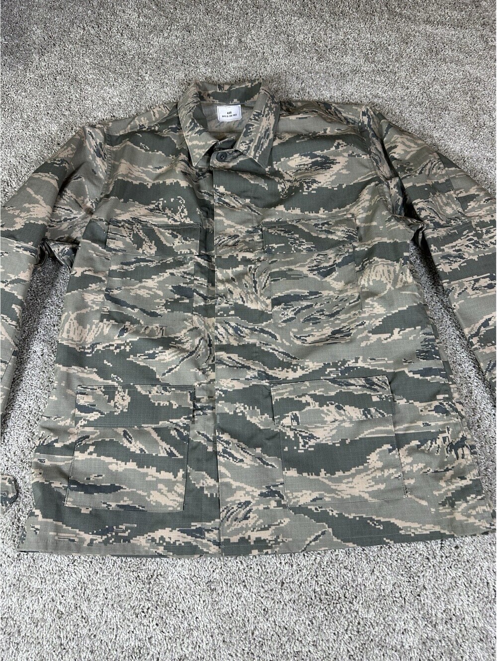 Air Force Utility Coat Man’s ABU Jacket Size 44R 8415-01-598-5833